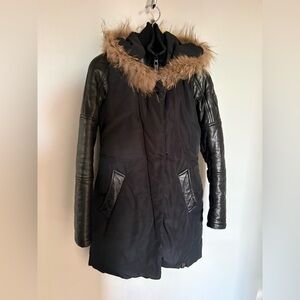 RUDSAK Textured Black Outerwear xsmall